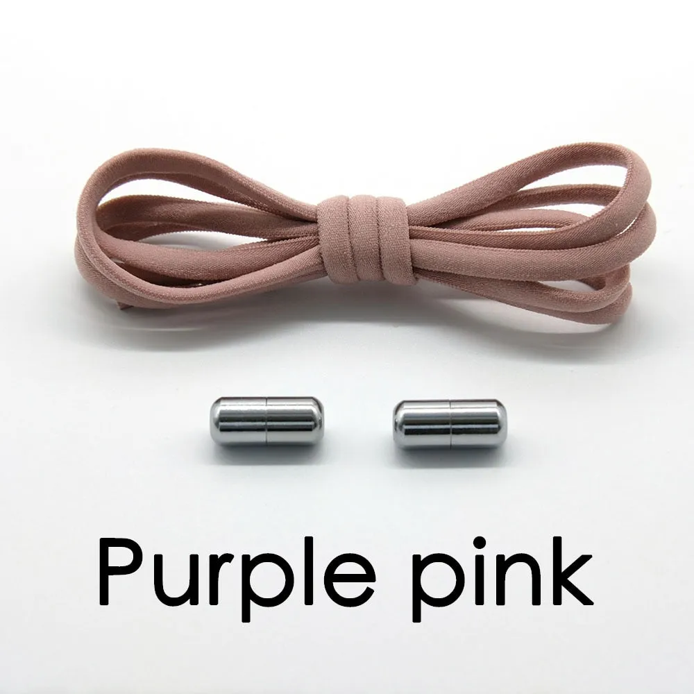 1 Pair Elastic Shoe Laces Semicircle No Tie