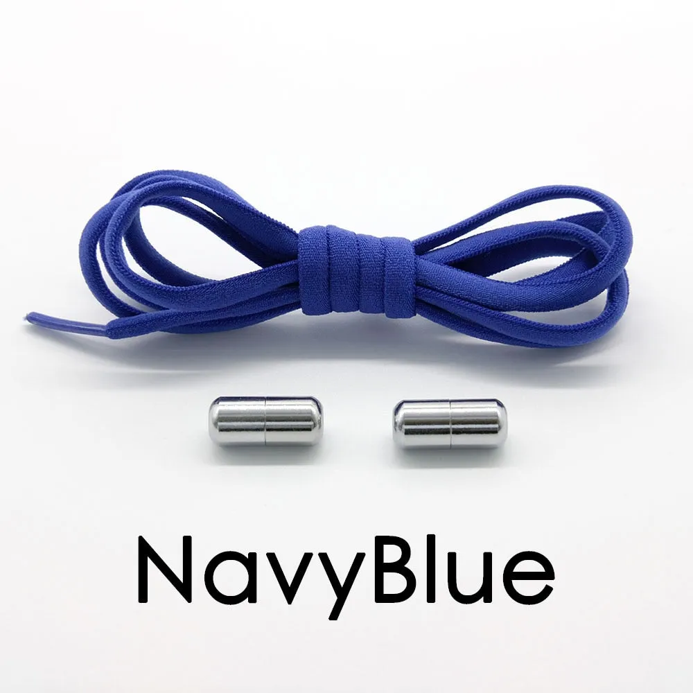 1 Pair Elastic Shoe Laces Semicircle No Tie