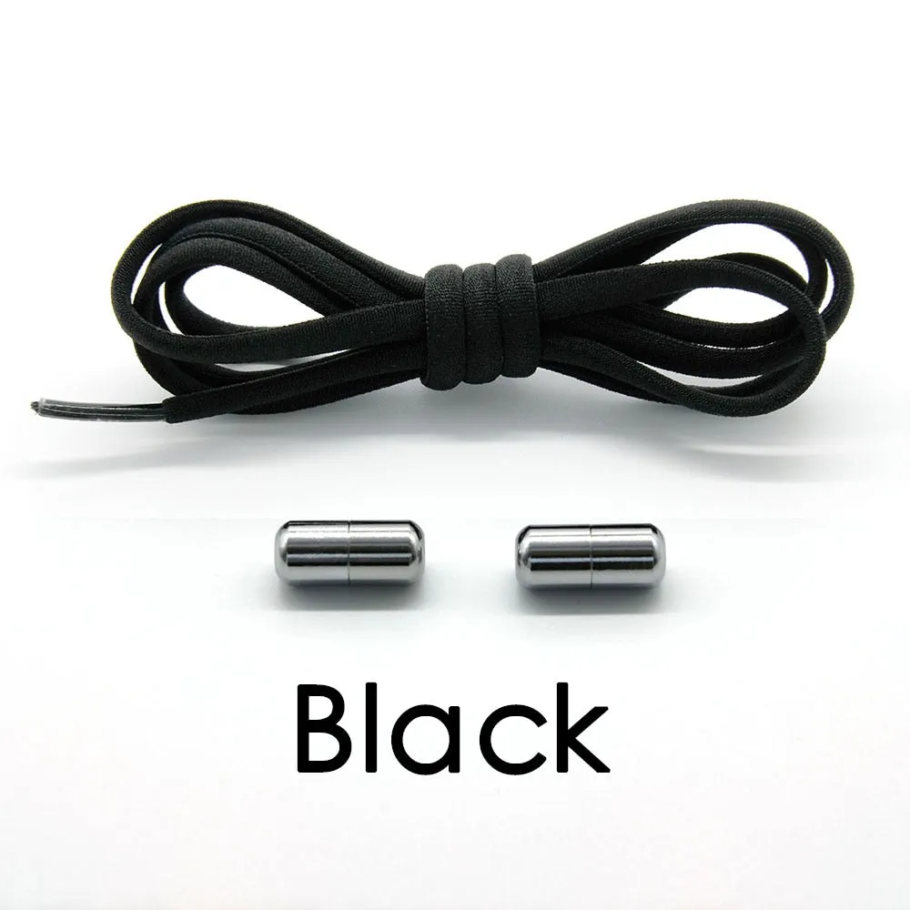 1 Pair Elastic Shoe Laces Semicircle No Tie