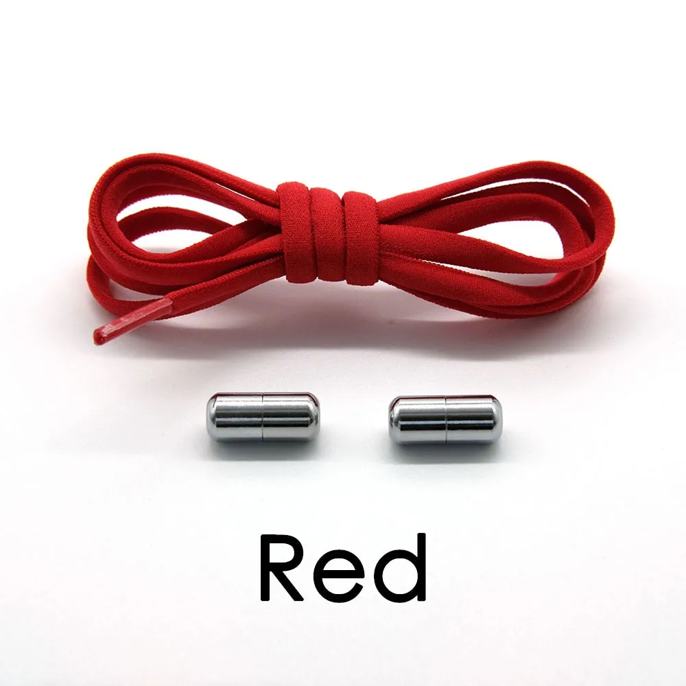 1 Pair Elastic Shoe Laces Semicircle No Tie