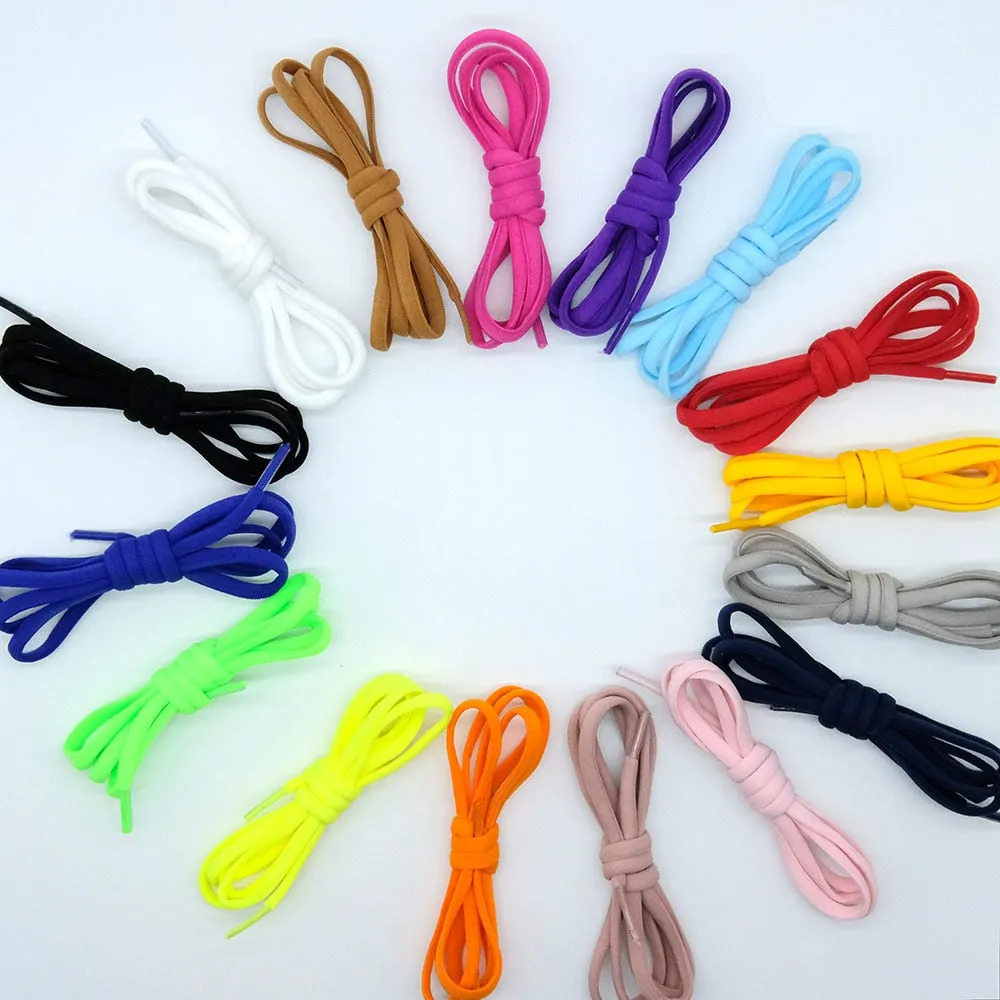 1 Pair Elastic Shoe Laces Semicircle No Tie
