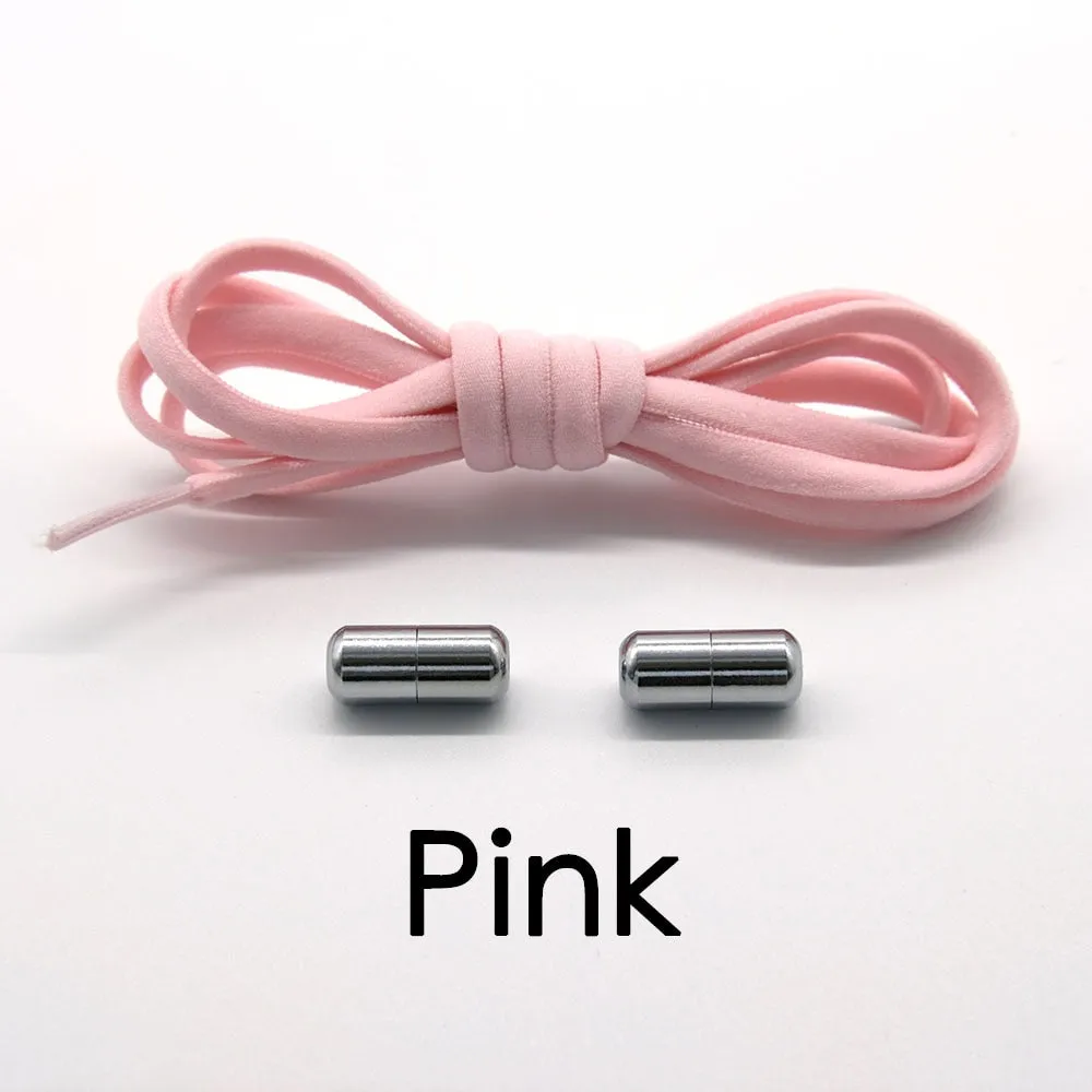 1 Pair Elastic Shoe Laces Semicircle No Tie