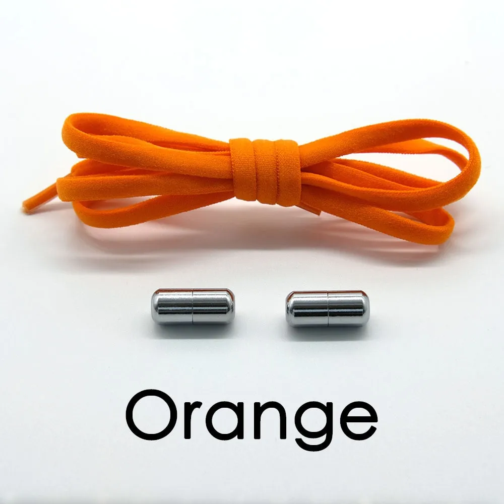 1 Pair Elastic Shoe Laces Semicircle No Tie