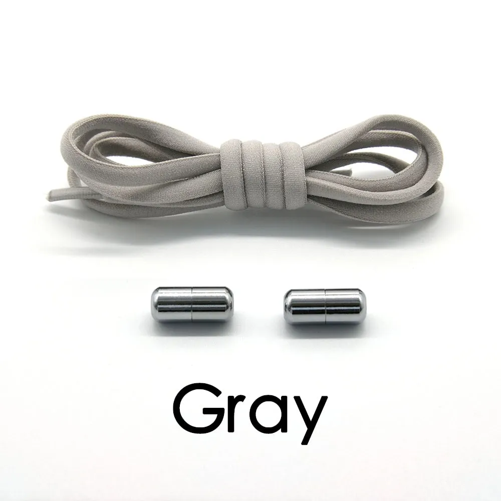1 Pair Elastic Shoe Laces Semicircle No Tie