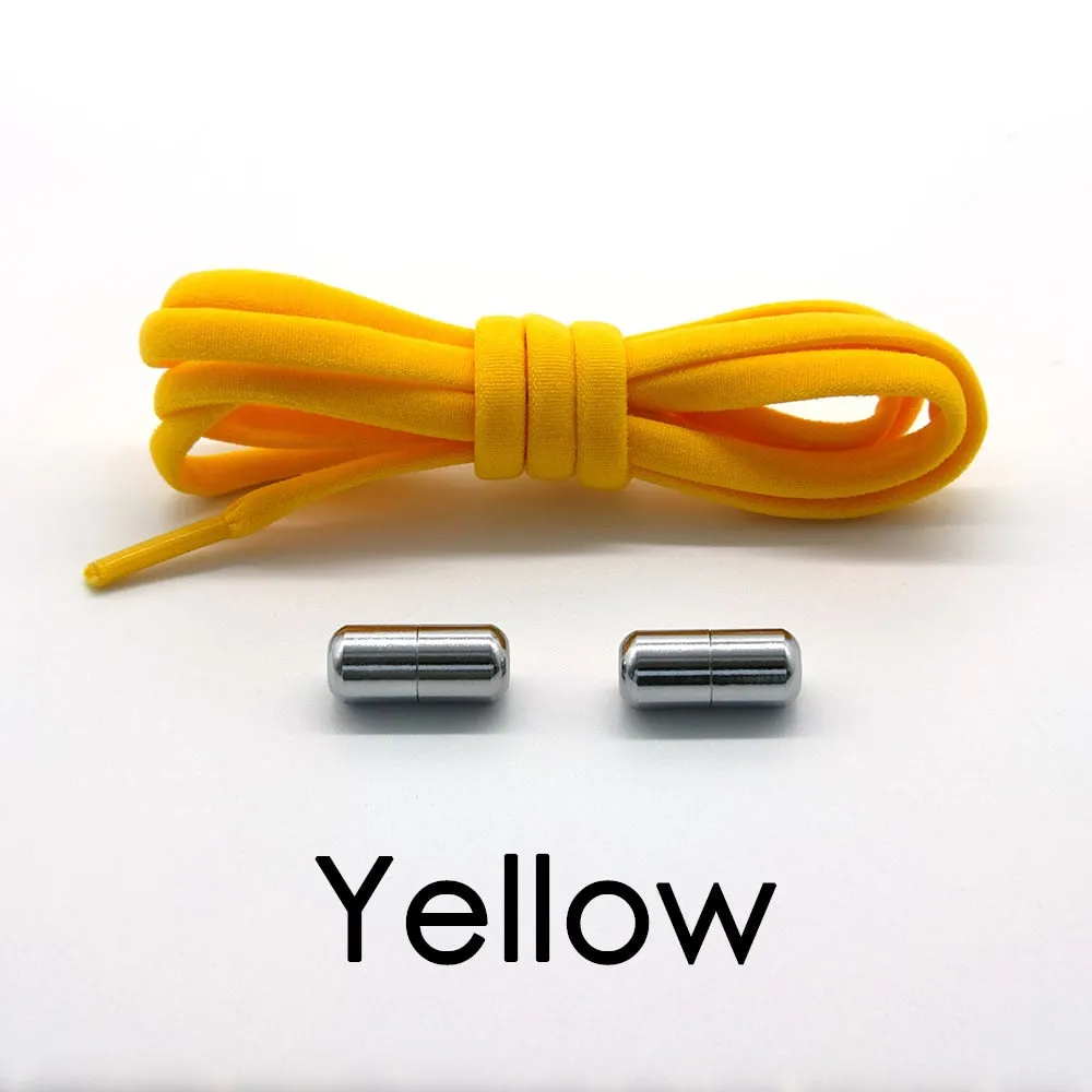 1 Pair Elastic Shoe Laces Semicircle No Tie
