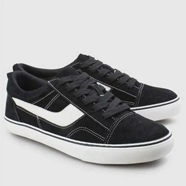 507703 LACE UP SUEDE BLK 3.5 EU 36 LOW