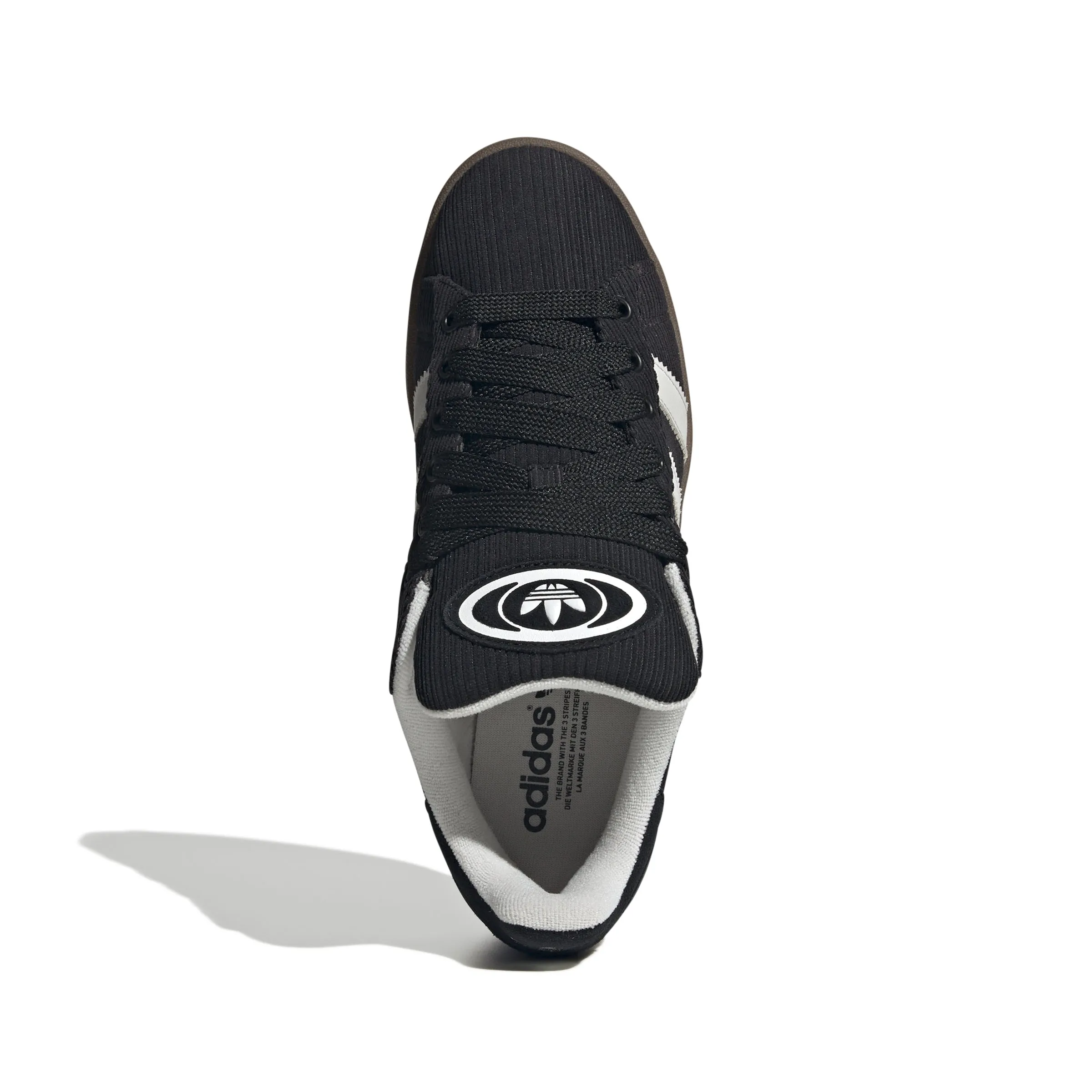 Adidas Campus 00's Black/White/Gum ID1364