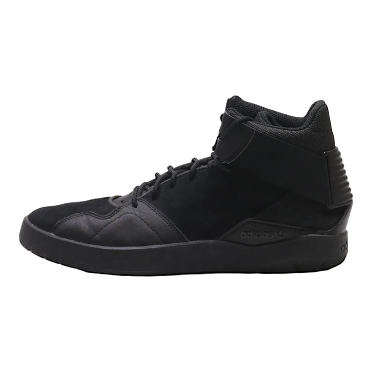 ADIDAS Crestwood Mid High Top Trainers Black Synthetic Mens UK 10.5