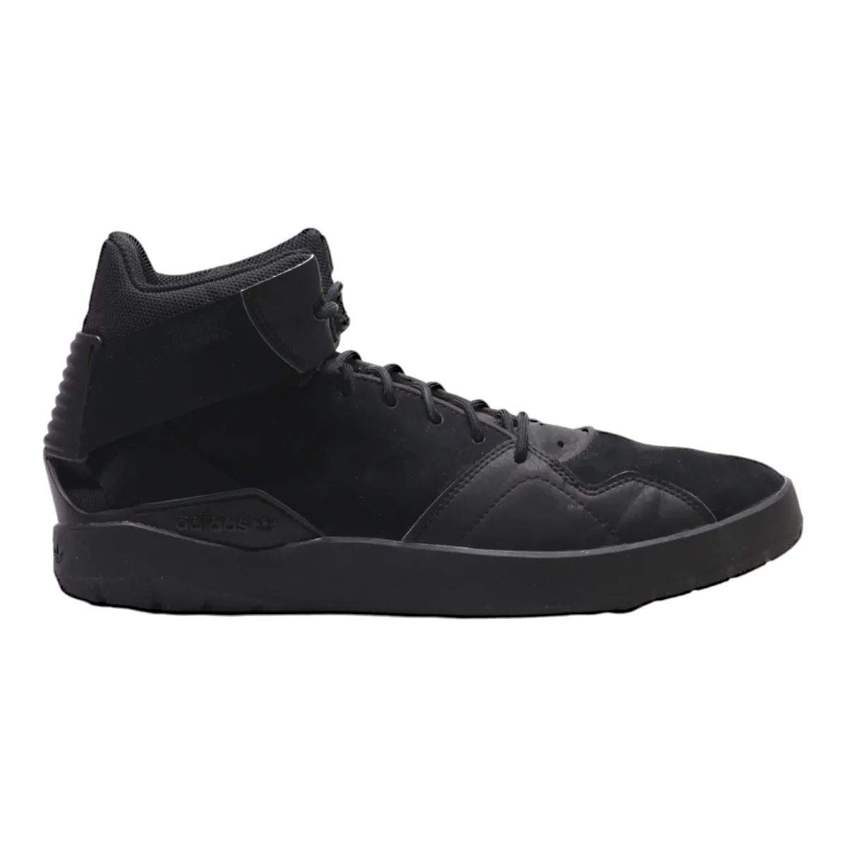 ADIDAS Crestwood Mid High Top Trainers Black Synthetic Mens UK 10.5
