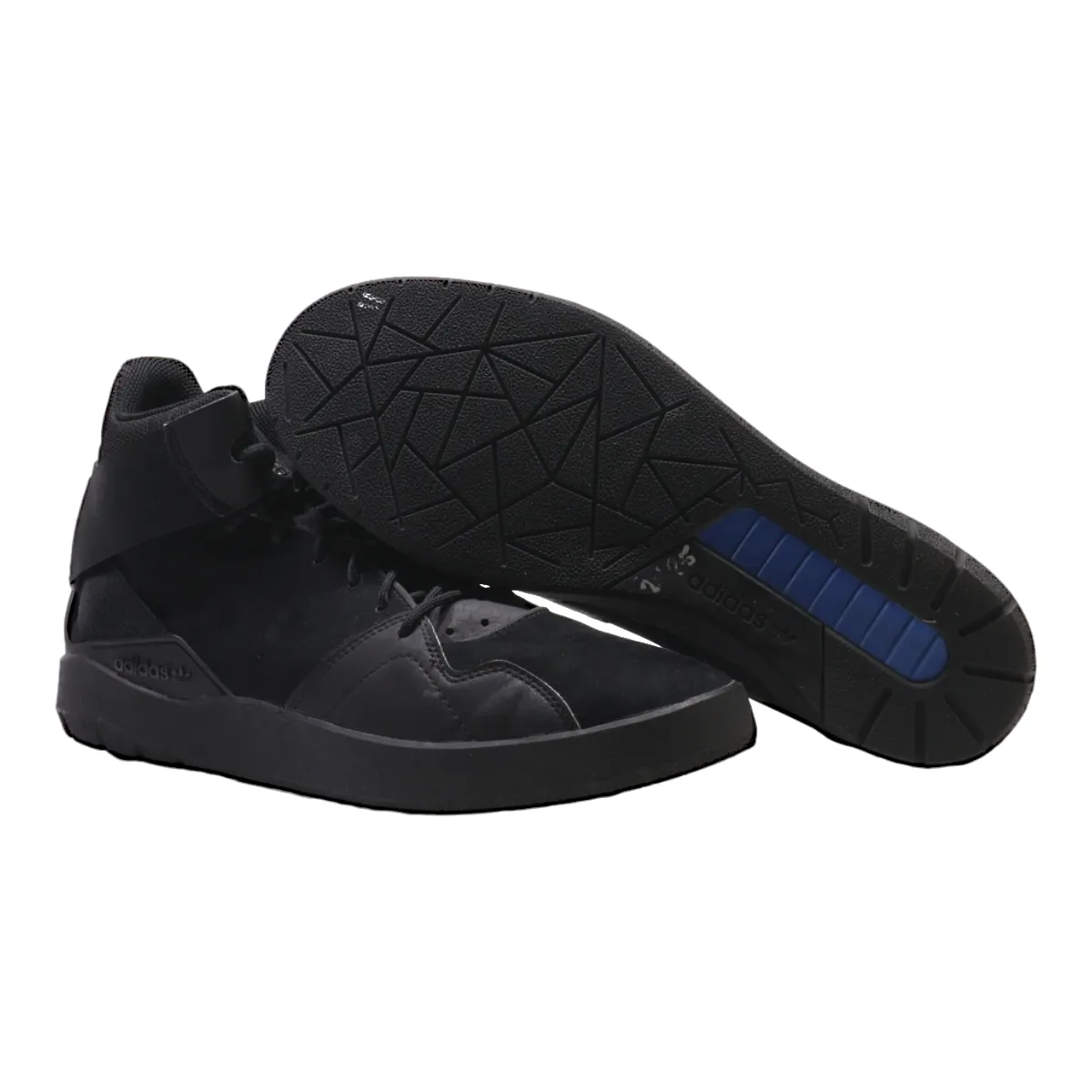 ADIDAS Crestwood Mid High Top Trainers Black Synthetic Mens UK 10.5