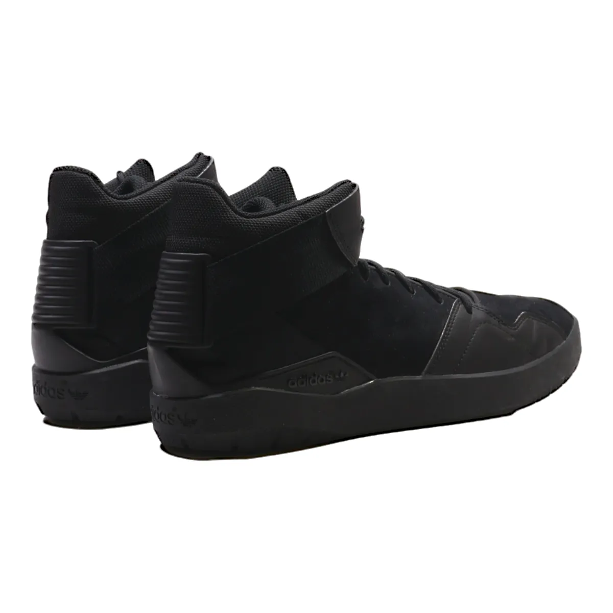 ADIDAS Crestwood Mid High Top Trainers Black Synthetic Mens UK 10.5