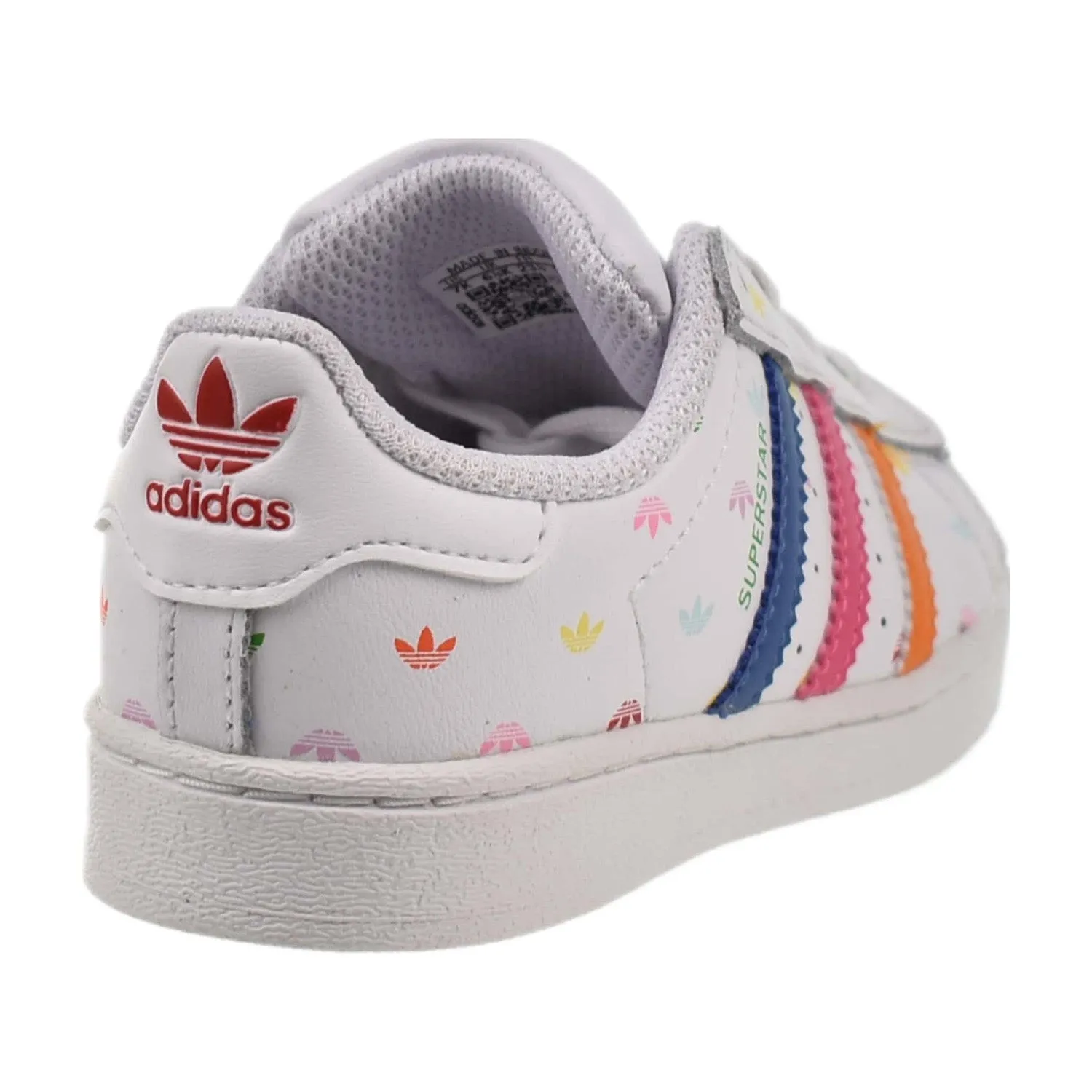 Adidas Superstar I Toddlers' Shoes Footwear White-Pulse Magenta