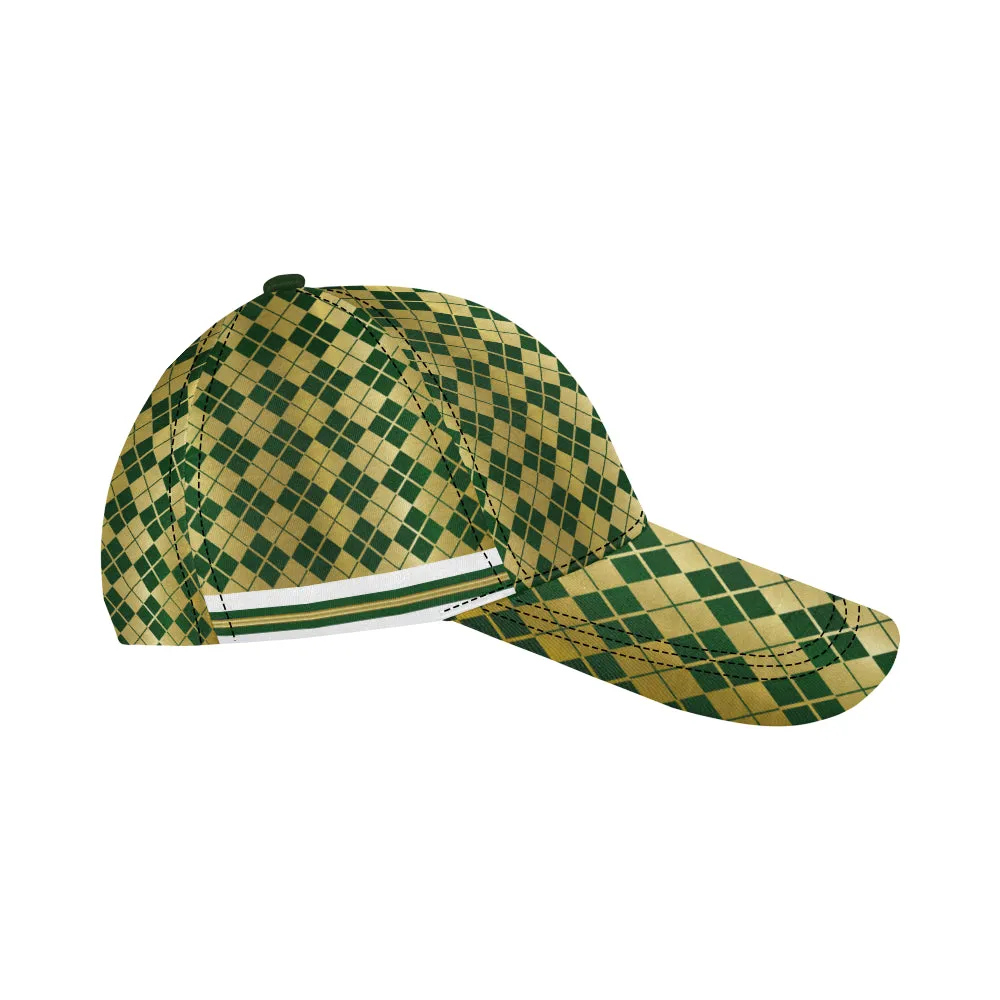 ARLEQUIN GREEN All Over Print  Cap