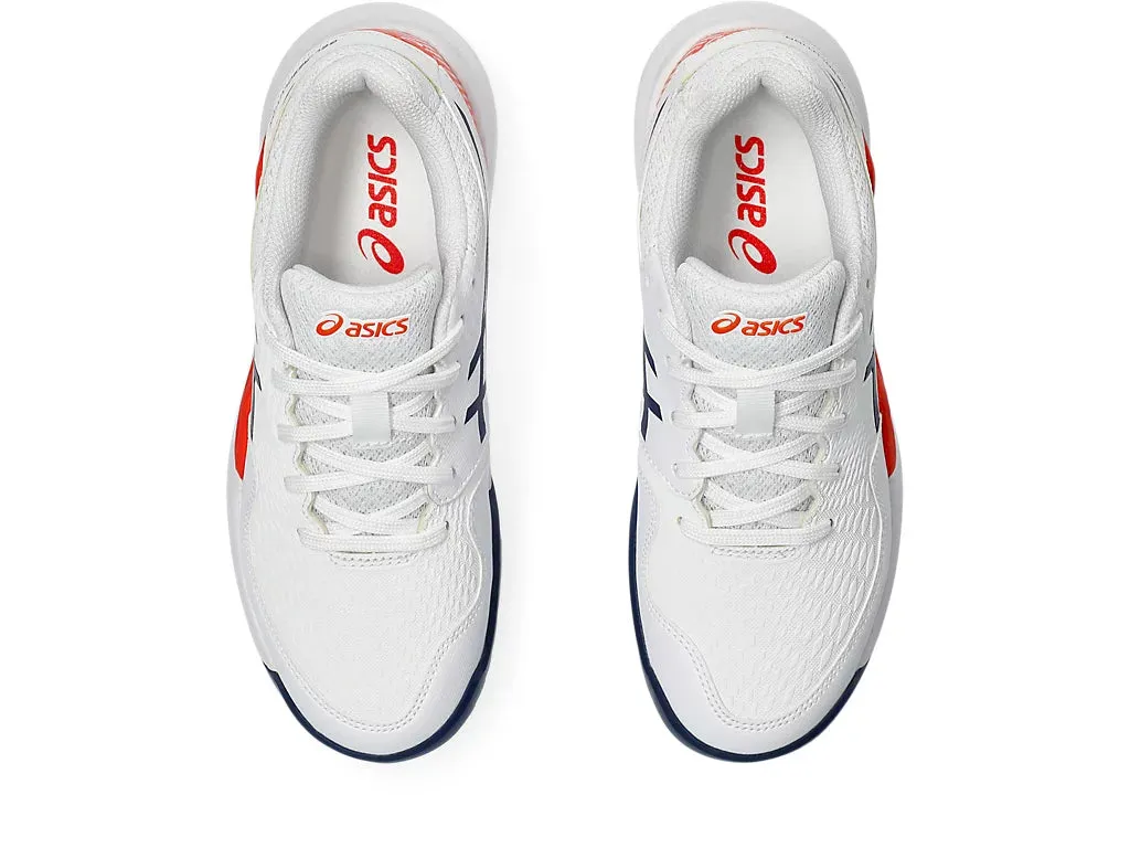Asics Gel-Resolution 9 GS Kids White/Blue Expanse Tennis Shoes