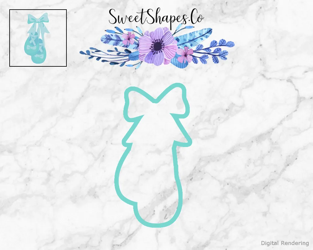 Ballet Shoes Cookie Cutter