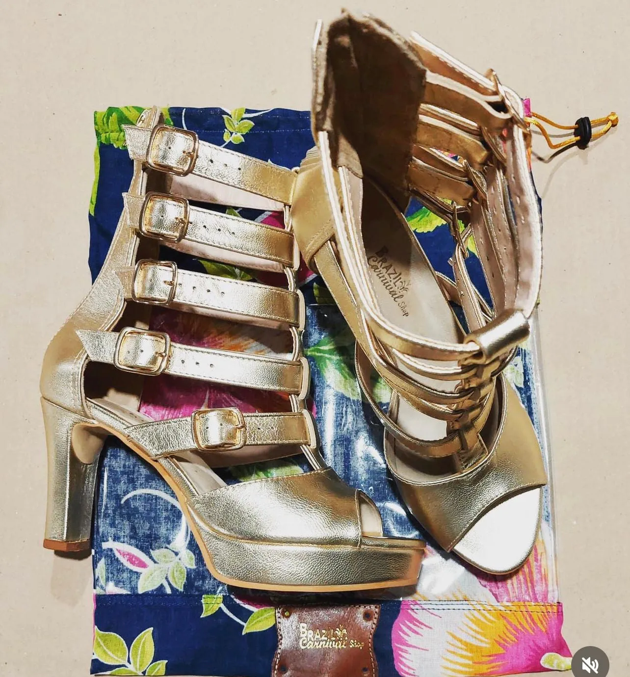 Beleza Pura Sambista (thin heel)