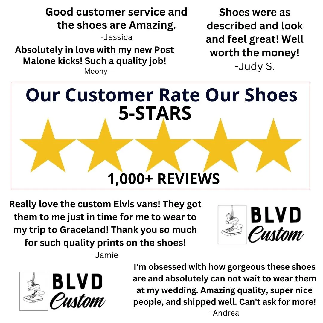 Black Waterpolo Custom Vans - Custom Vans Shoes
