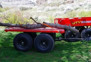 BOSSKI 1600 FB Trailer | Overall Dimensions 48” W x 109” L x 37” H | For ATV