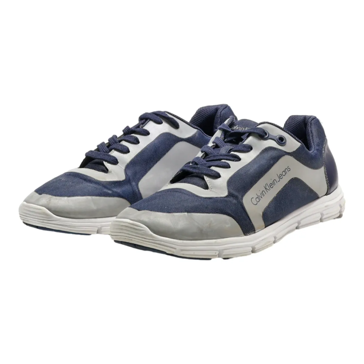 CALVIN KLEIN JEANS Sneaker Trainers Blue Synthetic Mens UK 10