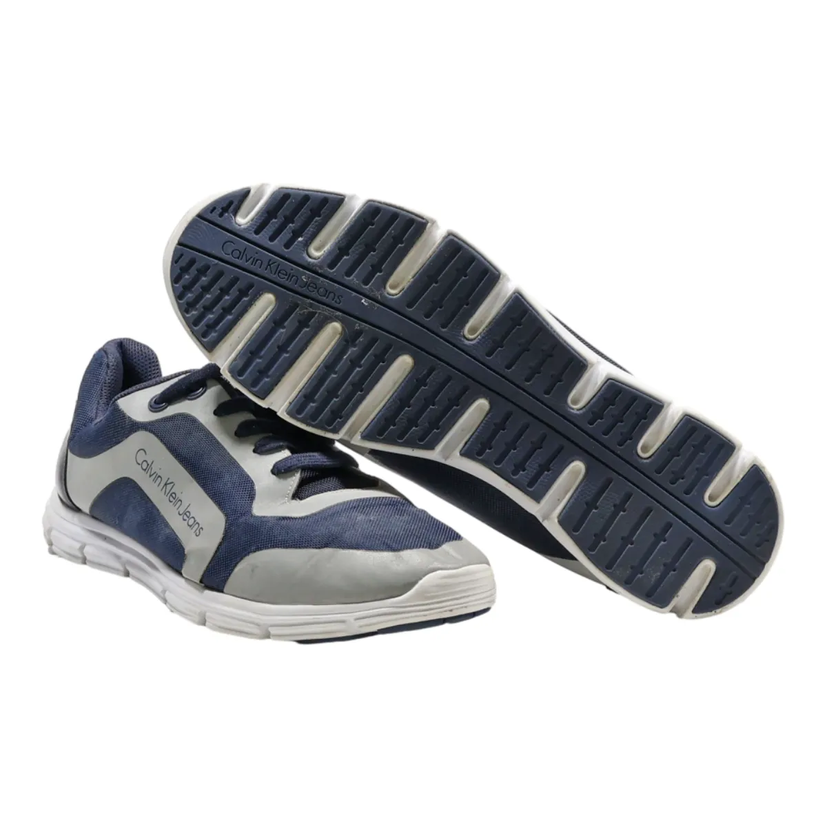 CALVIN KLEIN JEANS Sneaker Trainers Blue Synthetic Mens UK 10