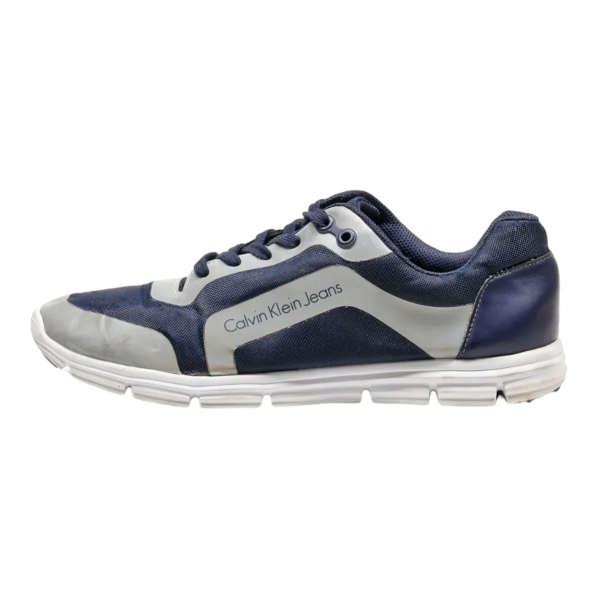 CALVIN KLEIN JEANS Sneaker Trainers Blue Synthetic Mens UK 10