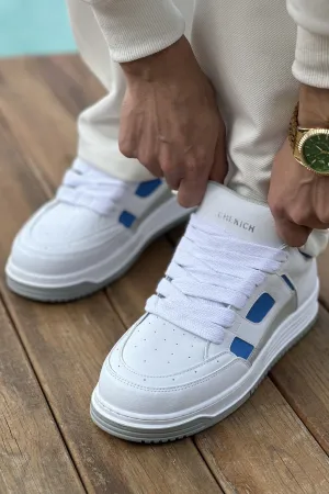 CH2410 CBT Avax Men's Sports Shoes WHITE/BLUE