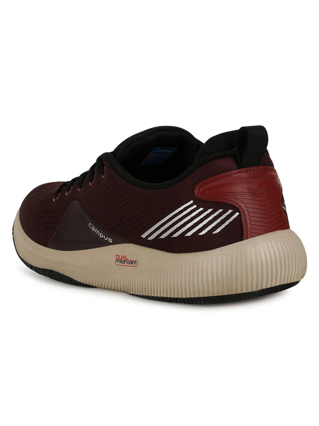 COSMOS Red Men's Running Shoes