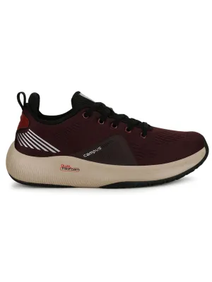 COSMOS Red Men's Running Shoes