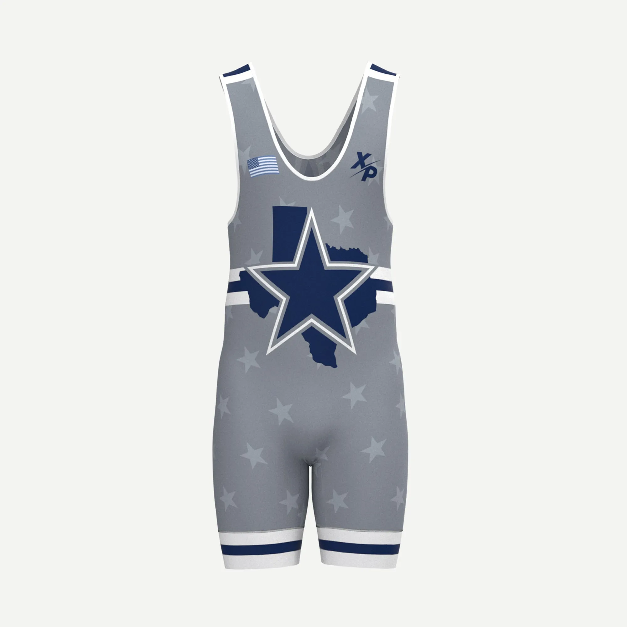 Cowboy Wrestling Singlet