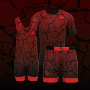 Cracked Earth Red Collection