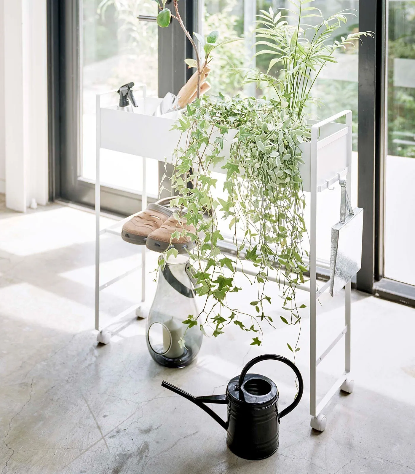 Entryway Storage Cart (29.33" H)  - Steel from Yamazaki Home