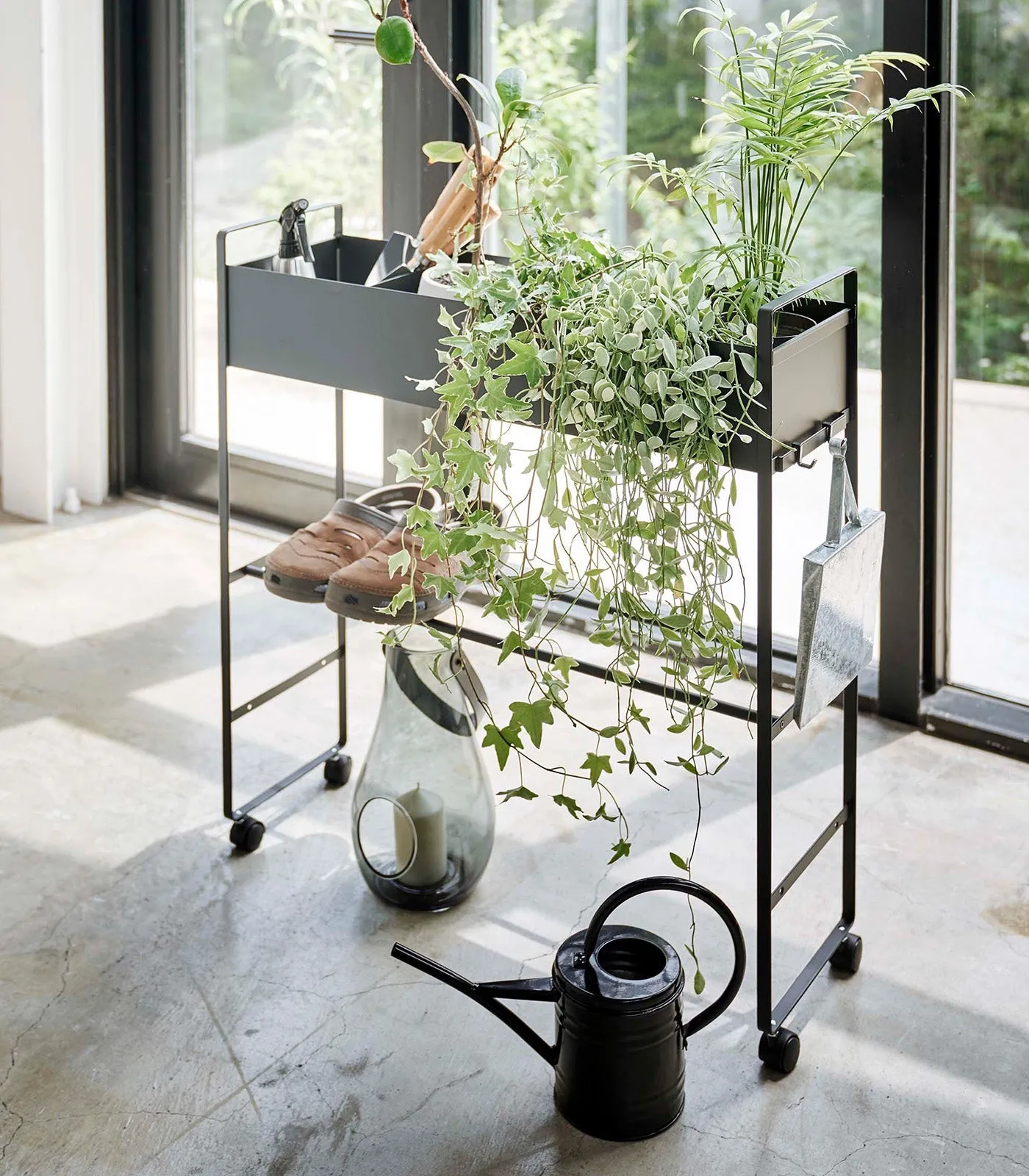 Entryway Storage Cart (29.33" H)  - Steel from Yamazaki Home