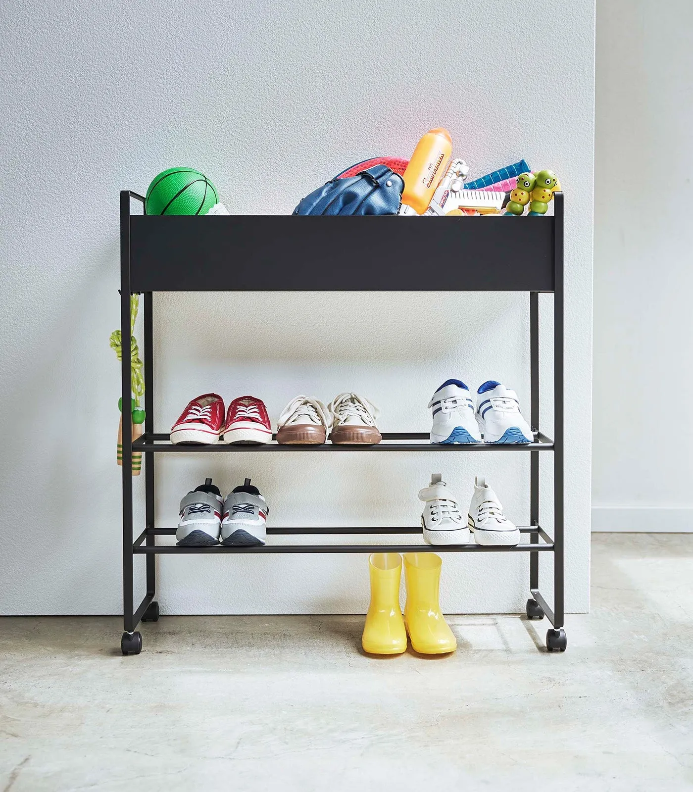 Entryway Storage Cart (29.33" H)  - Steel from Yamazaki Home