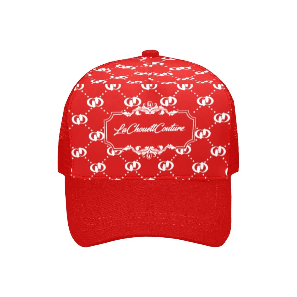 EXCELLENCE LCC RED Trucker Cap