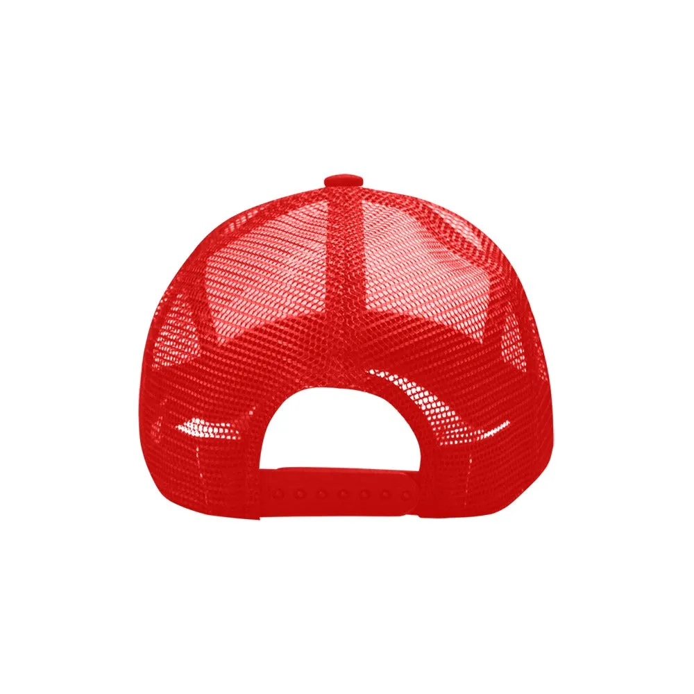 EXCELLENCE LCC RED Trucker Cap