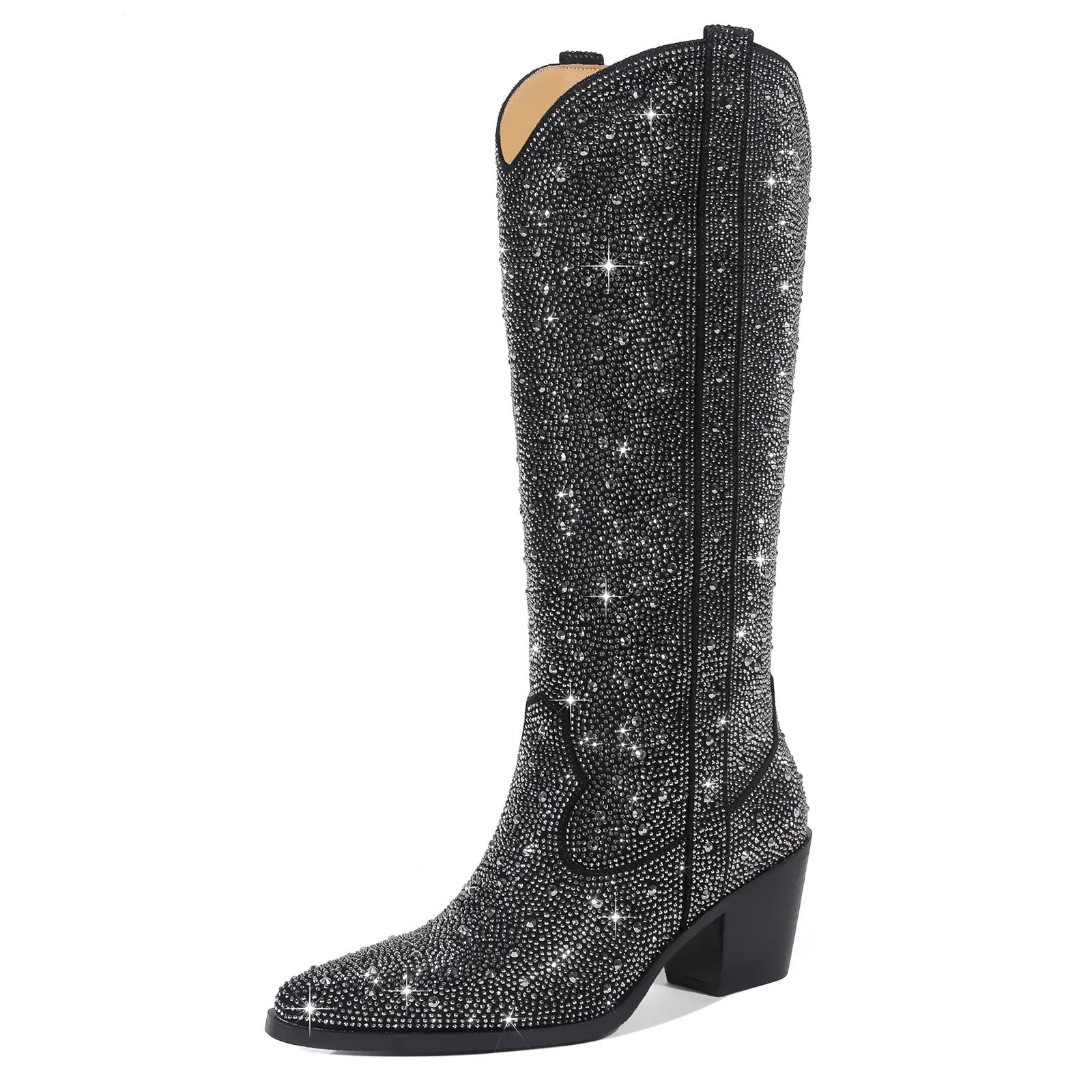 Fashion Rhinestone Women's Boots