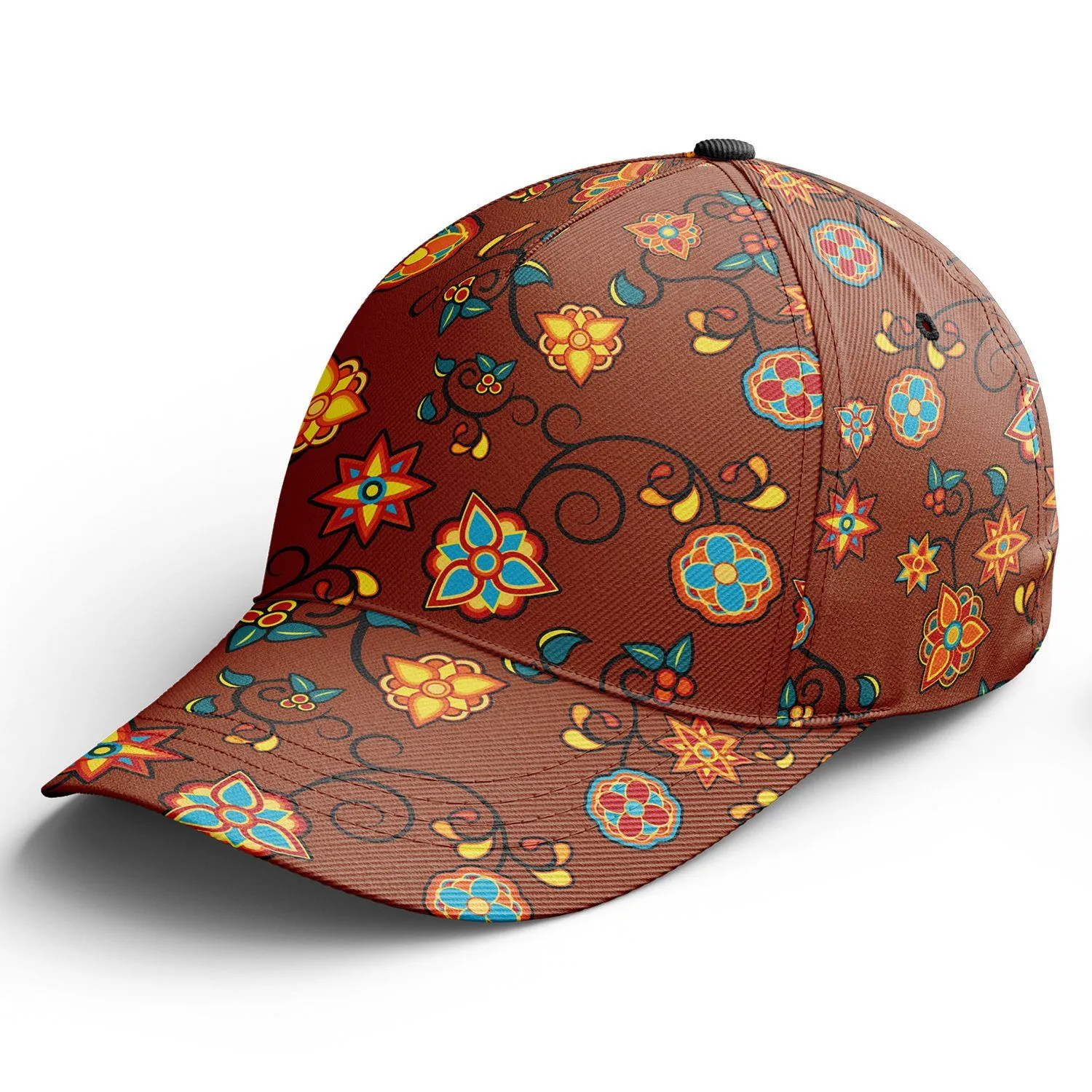 Fire Bloom Shade Snapback Hat