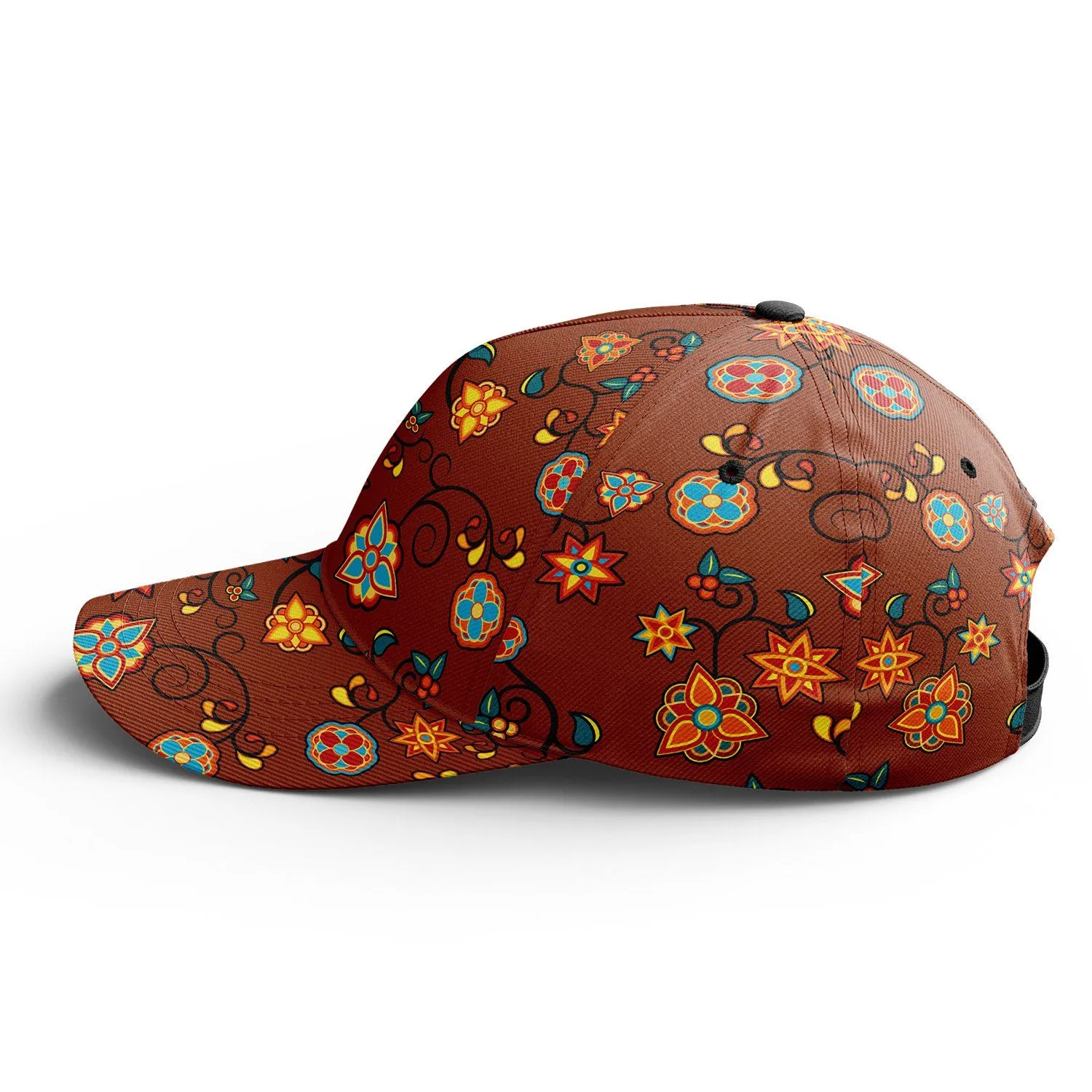 Fire Bloom Shade Snapback Hat