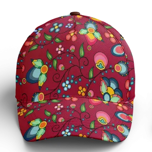 Floral Bounty Magenta Snapback Hat