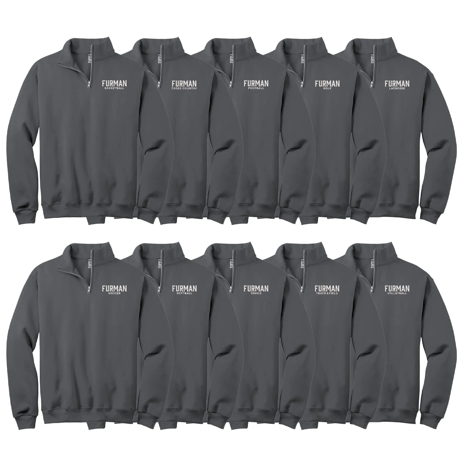 Furman Sport Specific Quarter Zip
