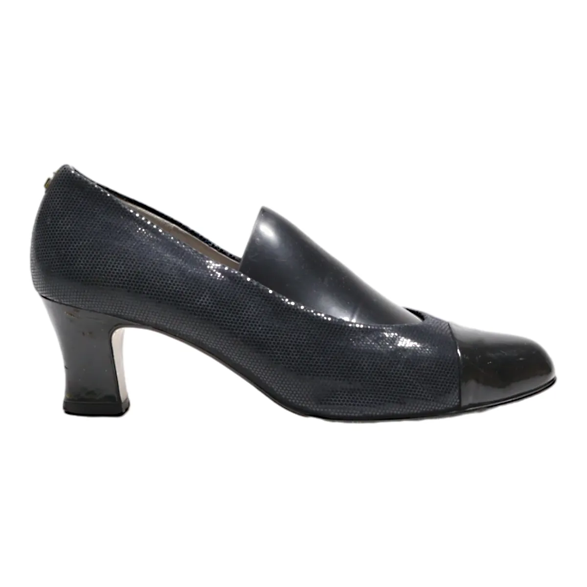 GABOR Pump Heels Blue Leather Womens UK 5.5