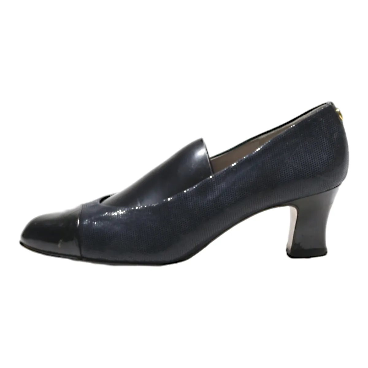 GABOR Pump Heels Blue Leather Womens UK 5.5