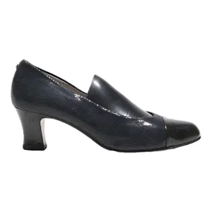 GABOR Pump Heels Blue Leather Womens UK 5.5
