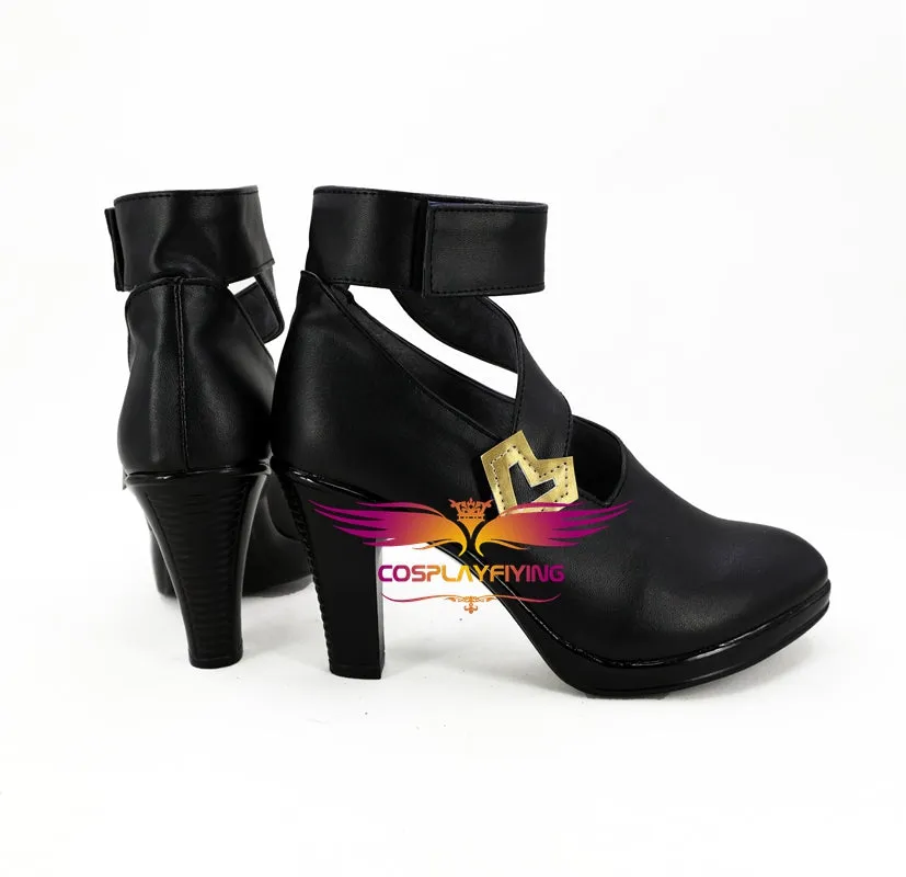 Game LOL League of Legends Agony's Embrace Evelynn Cosplay Shoes Boots Custom Made for Adult Men and Women Halloween Carnival