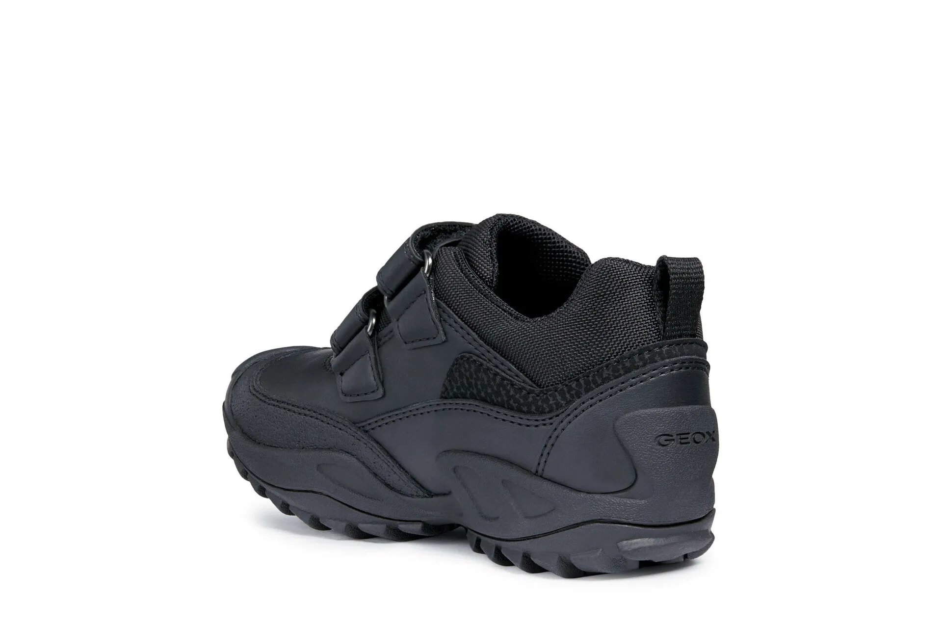 Geox School Shoes | Savage Tex/waterproof | Black Leather