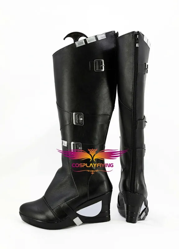 Guardians of the Galaxy Gamora Cosplay Shoes Boots Custom Made for Adult Men and Women