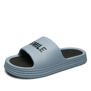 Hnzxzm New Men's Slippers Summer Casual Sports Platform Non-Slip Beach Pool Shoes Home Slippers for Indoor Outdoor Slide Sandal