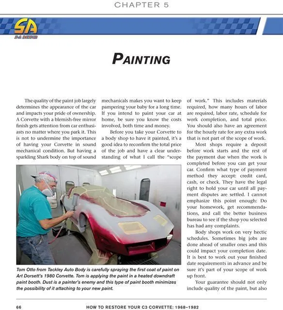 How To Restore Your C3 Corvette: 1968-1982 (Restoration How-To) USEDLN USED