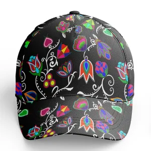 Indigenous Paisley Black Snapback Hat