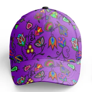 Indigenous Paisley Dark Orchid Snapback Hat